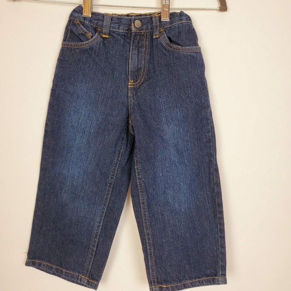 Kenneth Cole Reaction Toddler Boys‎ Dark Wash Jeans Size 3T